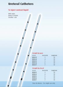 URETERAL CATHETERS, ỐNG THÔNG NIỆU QUẢN