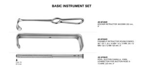 BASIC INSTRUMENT SET, BỘ TRUNG PHẪU