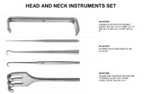 HEAD AND NECK INSTRUMENTS SET, BỘ DỤNG CỤ PHẪU THUẬT ĐẦU CỔ
