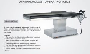 OPHTHALMOLOGY OPERATING TABLE, BÀN MỔ MẮT, BÀN PHẪU THUẬT