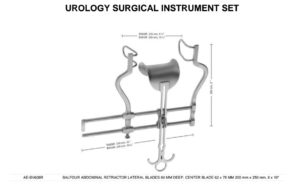 UROLOGY INSTRUMENTS SET, BỘ DỤNG CỤ PHẪU THUẬT TIẾT NIỆU
