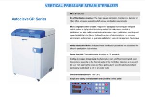 VERTICAL PRESSURE STEAM STERILIZER- NỒI HẤP ƯỚT, ĐỨNG
