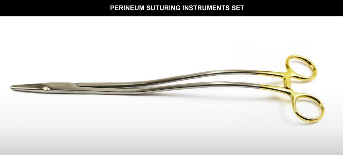 Seturing Set Instruments BỘ DỤNG CỤ PHẪU THUẬT KHÂU TẦNG SINH MÔN, PERINEUM SUTURING INSTRUMENTS ...